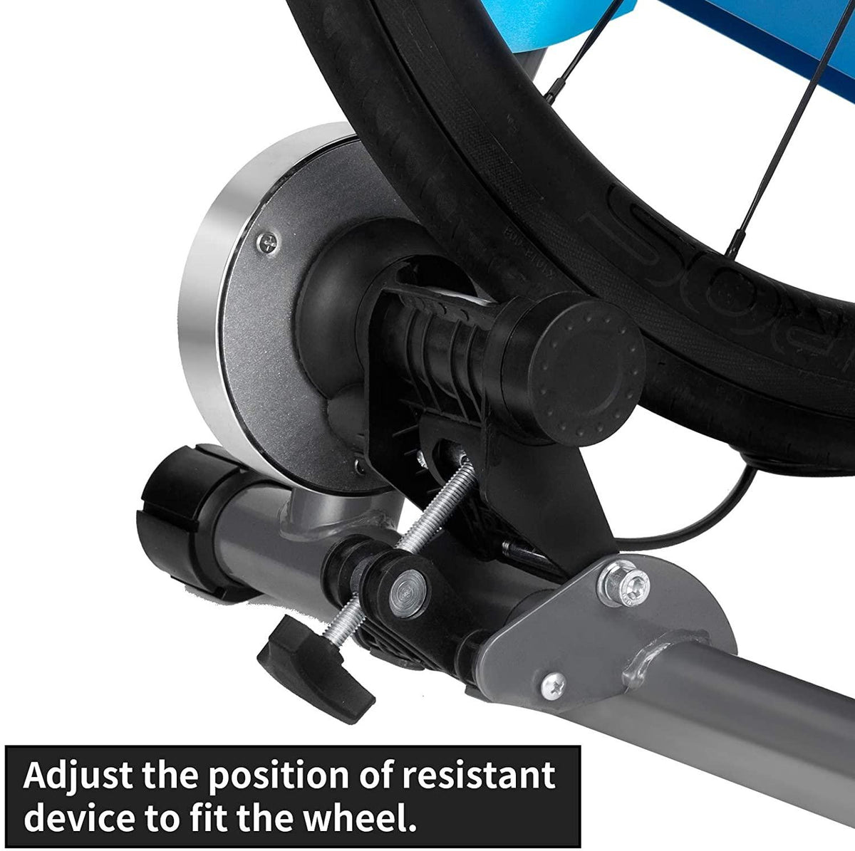 ROCKBROS Bike Trainer Stand for Indoor Riding Bicycle Exercise Magnetic Stand for Road Mountain Bikes (26-28” Wheel)