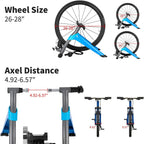 ROCKBROS Bike Trainer Stand for Indoor Riding Bicycle Exercise Magnetic Stand for Road Mountain Bikes (26-28” Wheel)