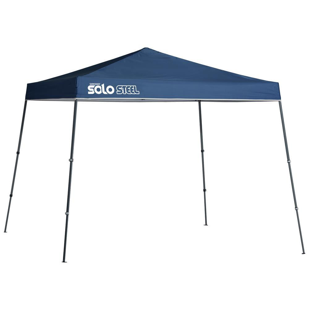 Solo72 11 ft. x 11 ft. Midnight Blue Slant Leg Canopy