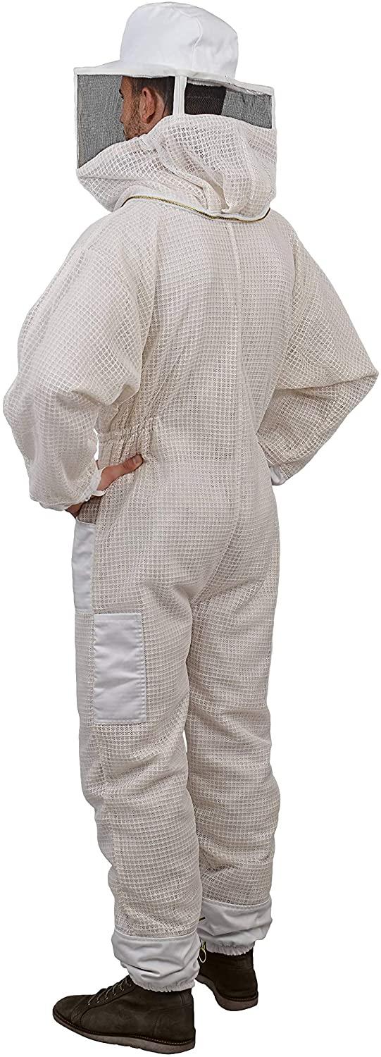 humble bee 422 aero beekeeping suit, large, field tan