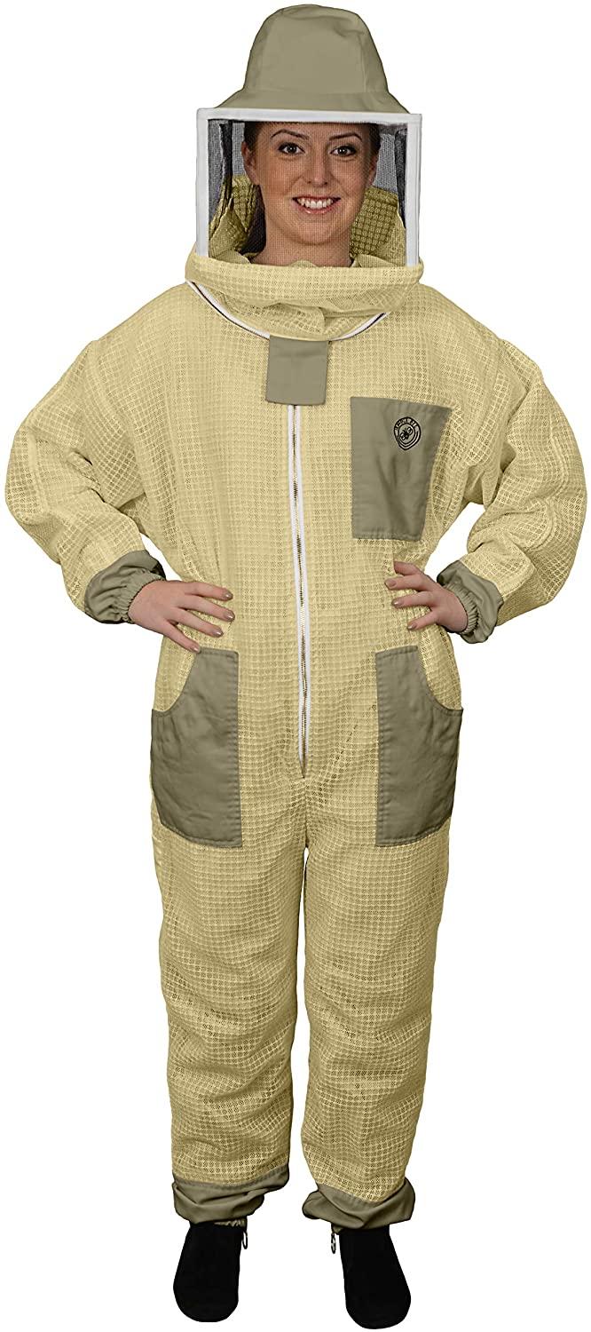 humble bee 422 aero beekeeping suit with square veil