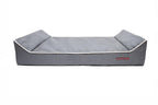 Dog Bed- Chew Resistant, Memory Foam, Washable Cover, Waterproof Liner - Durable Premium Dog Bed