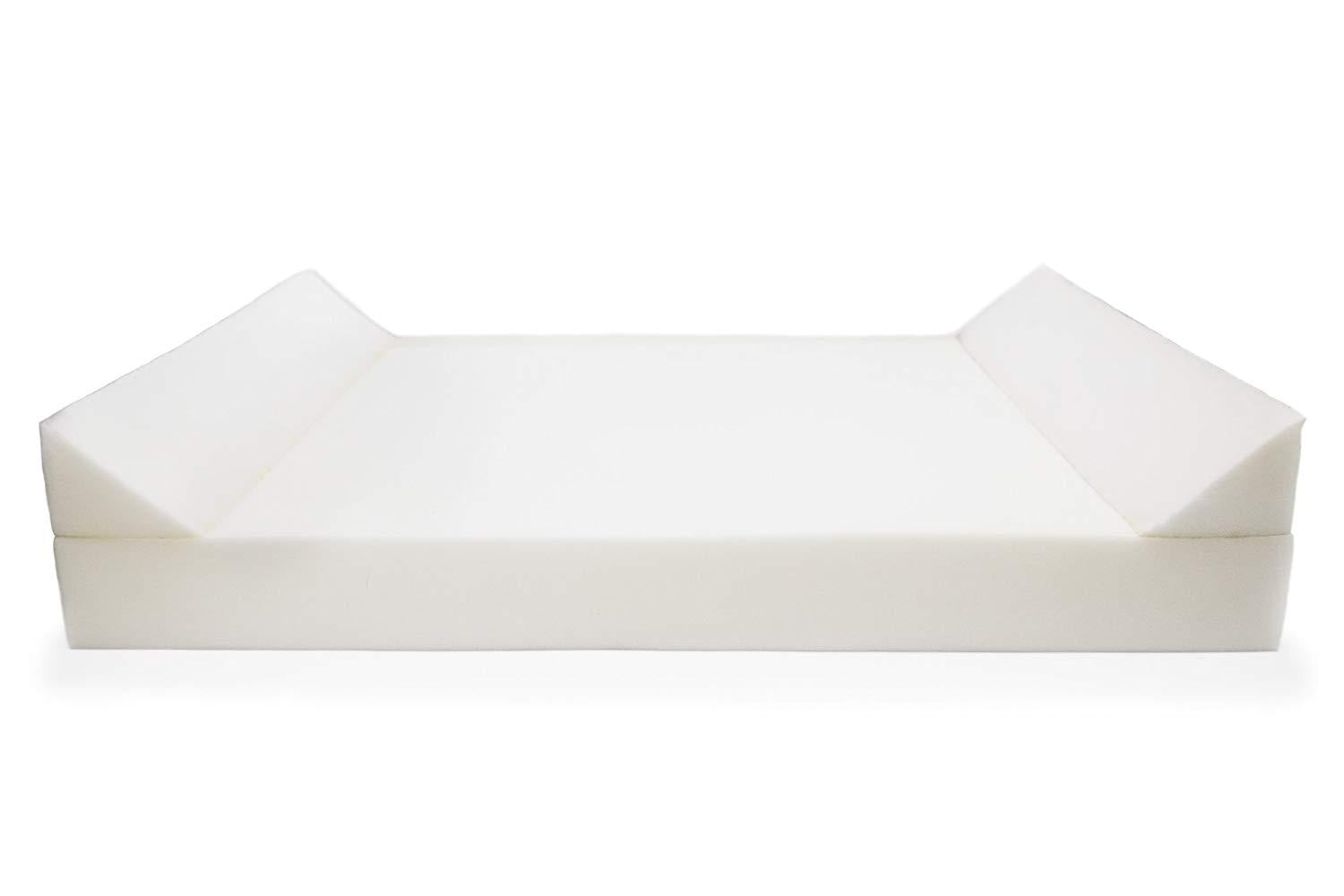 Dog Bed- Chew Resistant, Memory Foam, Washable Cover, Waterproof Liner - Durable Premium Dog Bed