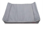 Dog Bed- Chew Resistant, Memory Foam, Washable Cover, Waterproof Liner - Durable Premium Dog Bed