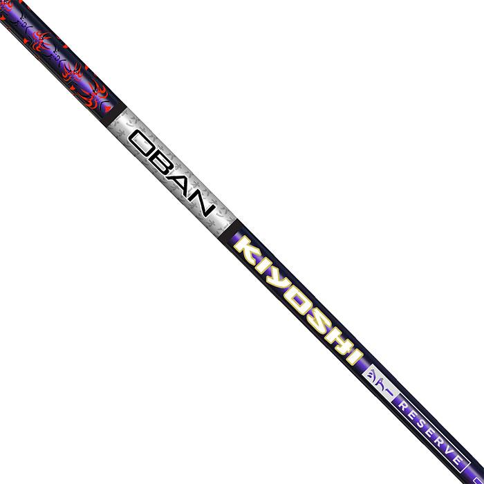 Oban Kiyoshi Purple Tour Reserve 55 R-Flex Shaft + TaylorMade R11 Driver Tip + Grip