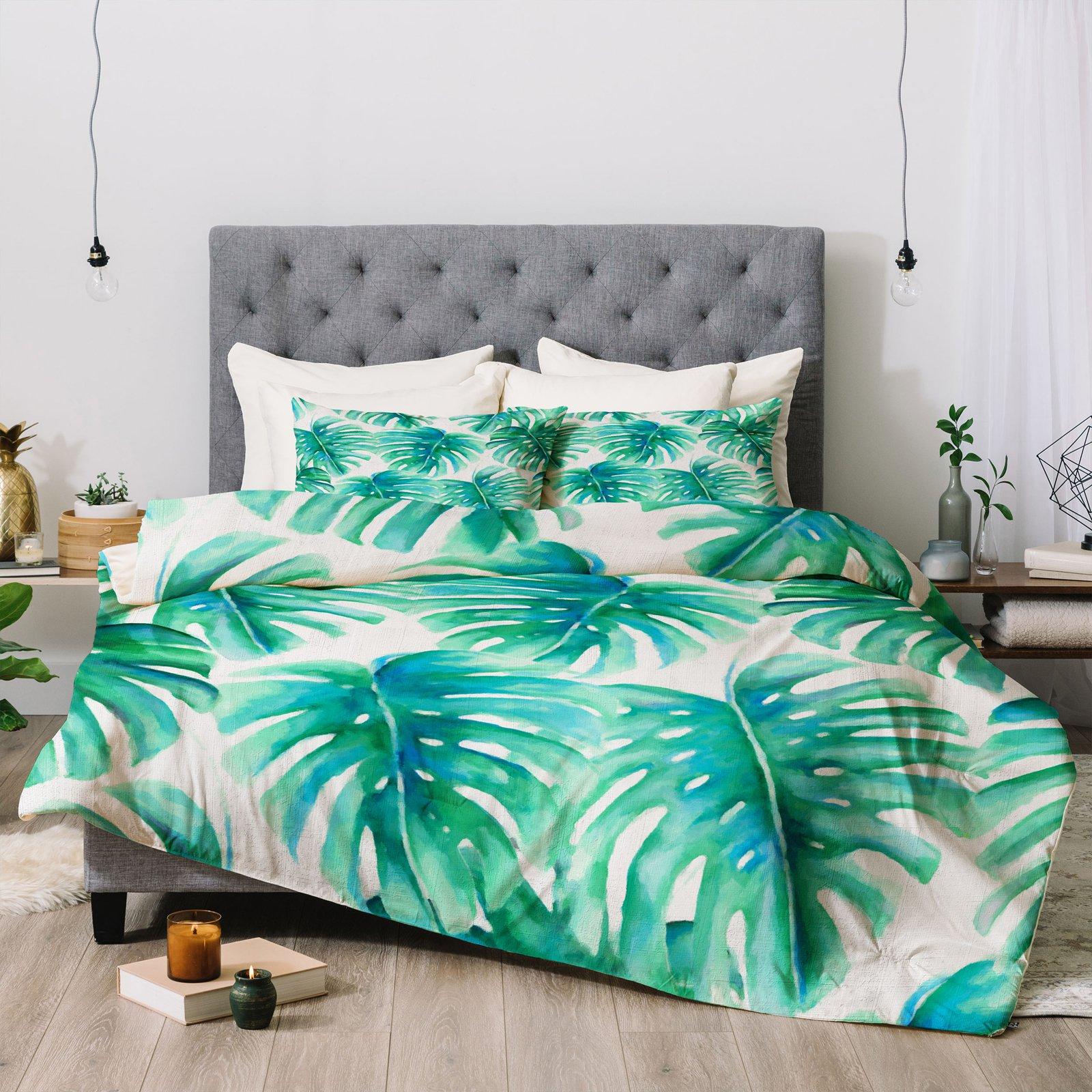 Jacqueline Maldonado Paradise Palms Comforter by Deny s