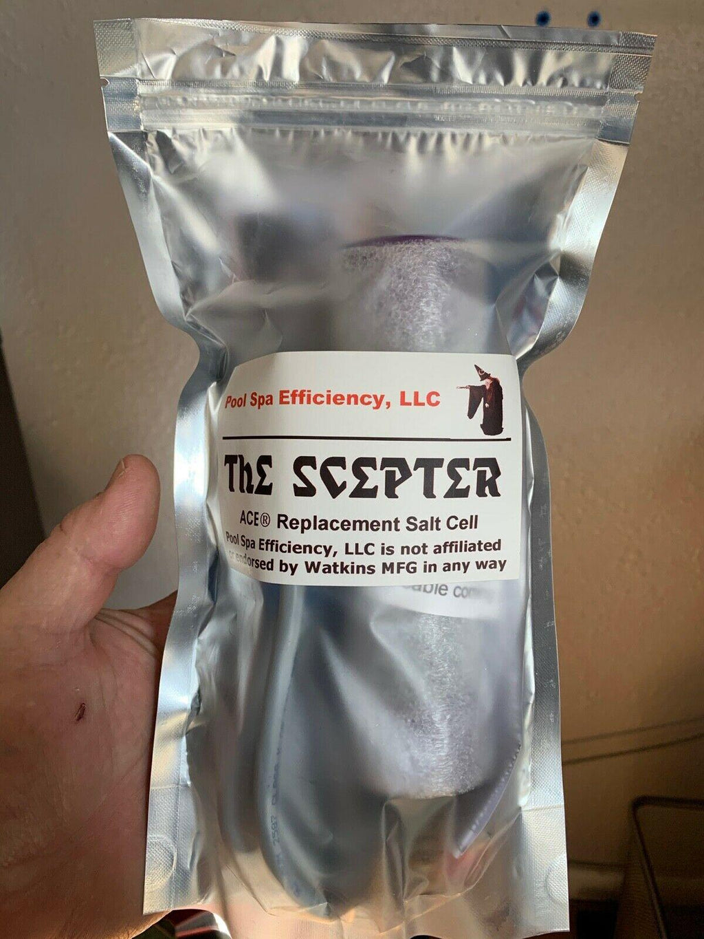 the scepter - replacement ace® salt cell only, replaces p/n 76078, best guaranty