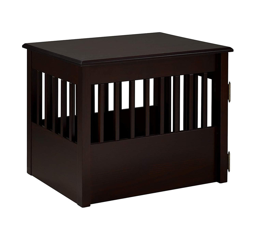 BarkPet Crate End Table - Cappuccino Finish