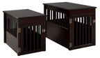 BarkPet Crate End Table - Cappuccino Finish
