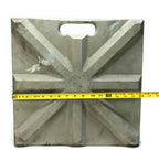 Hydra-jack Crane Excavator Aluminum Magnesium Outrigger Jack Pad 16" x 16"
