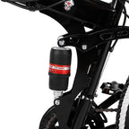 Sokhug Outroad Mountain Bike 26-In. Wheel 21 Speed 6 Spoke Double Disc Brake Bicycle for Adult or Teens, Black