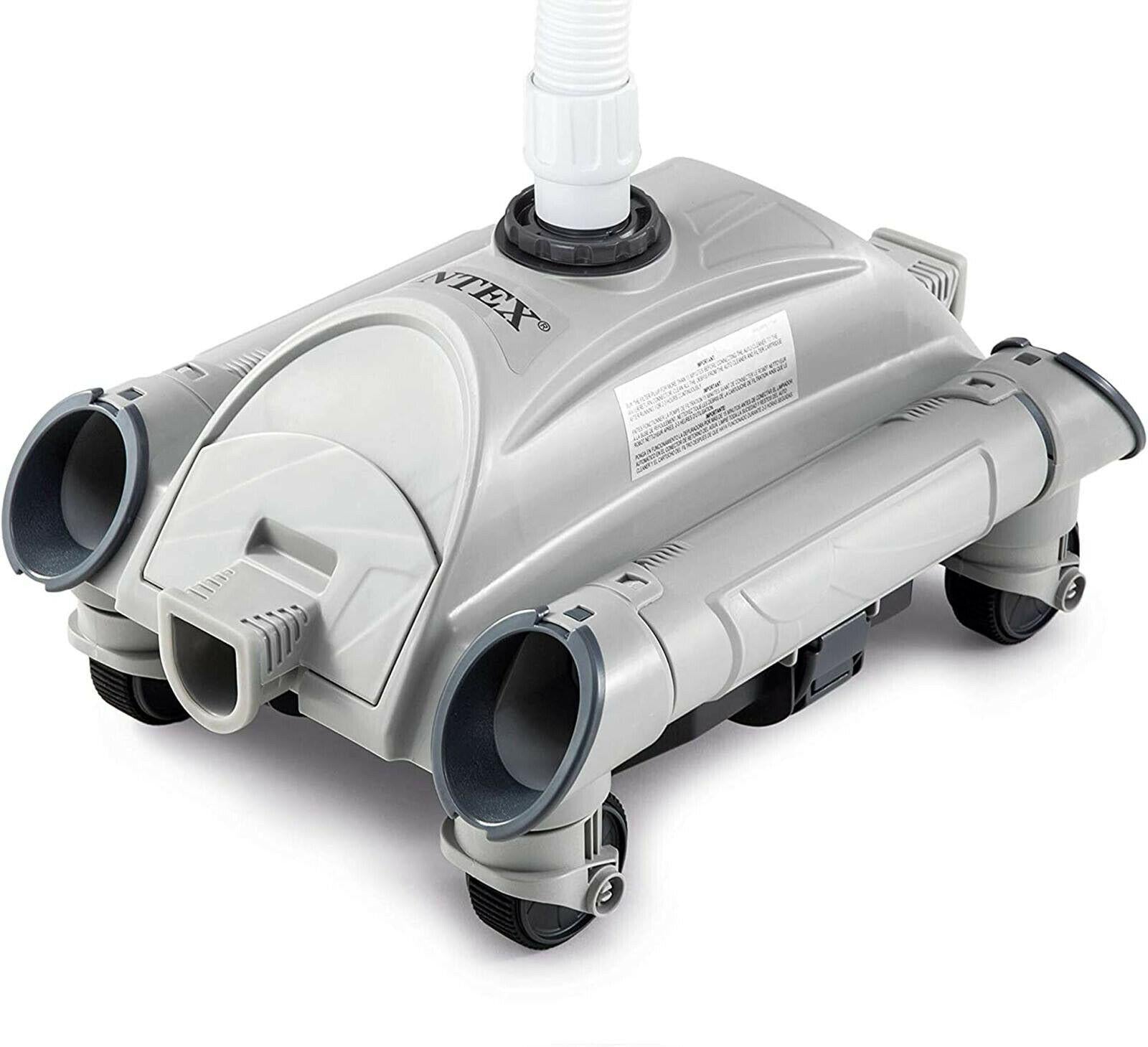 intex automatic pool cleaner pressure side vacuum cleaner w/ 24 foot auto hose