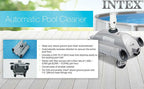 intex automatic pool cleaner pressure side vacuum cleaner w/ 24 foot auto hose