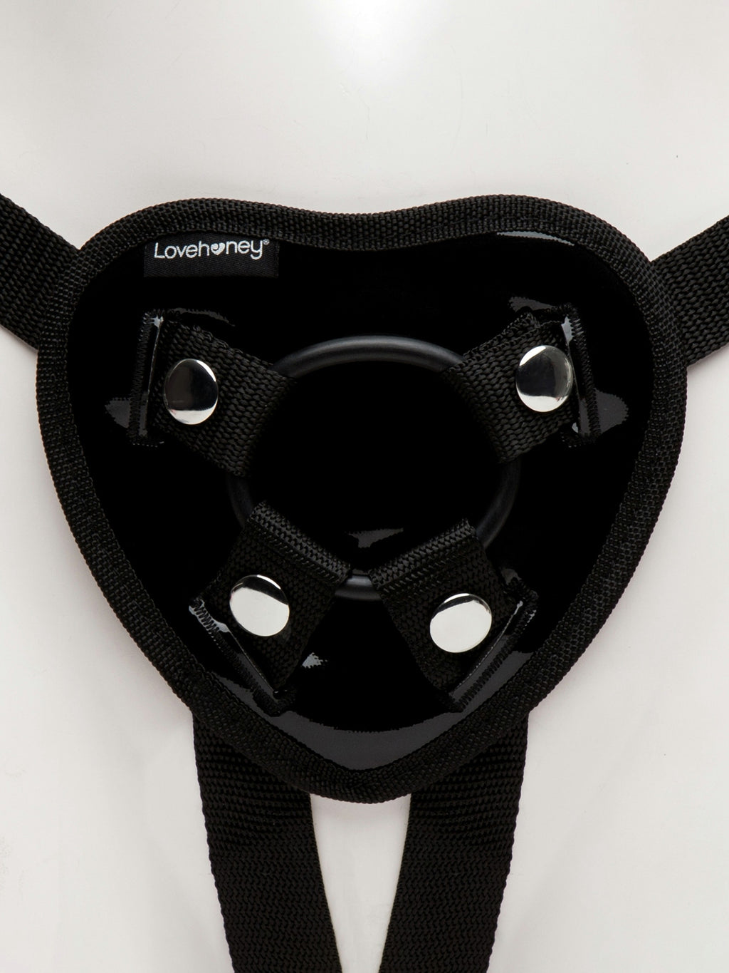 Lovehoney Beginner's Unisex Clear Strap-On Harness Kit 6 Inch, Clear