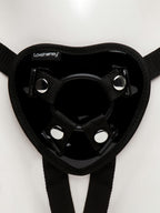 Lovehoney Beginner's Unisex Clear Strap-On Harness Kit 6 Inch, Clear