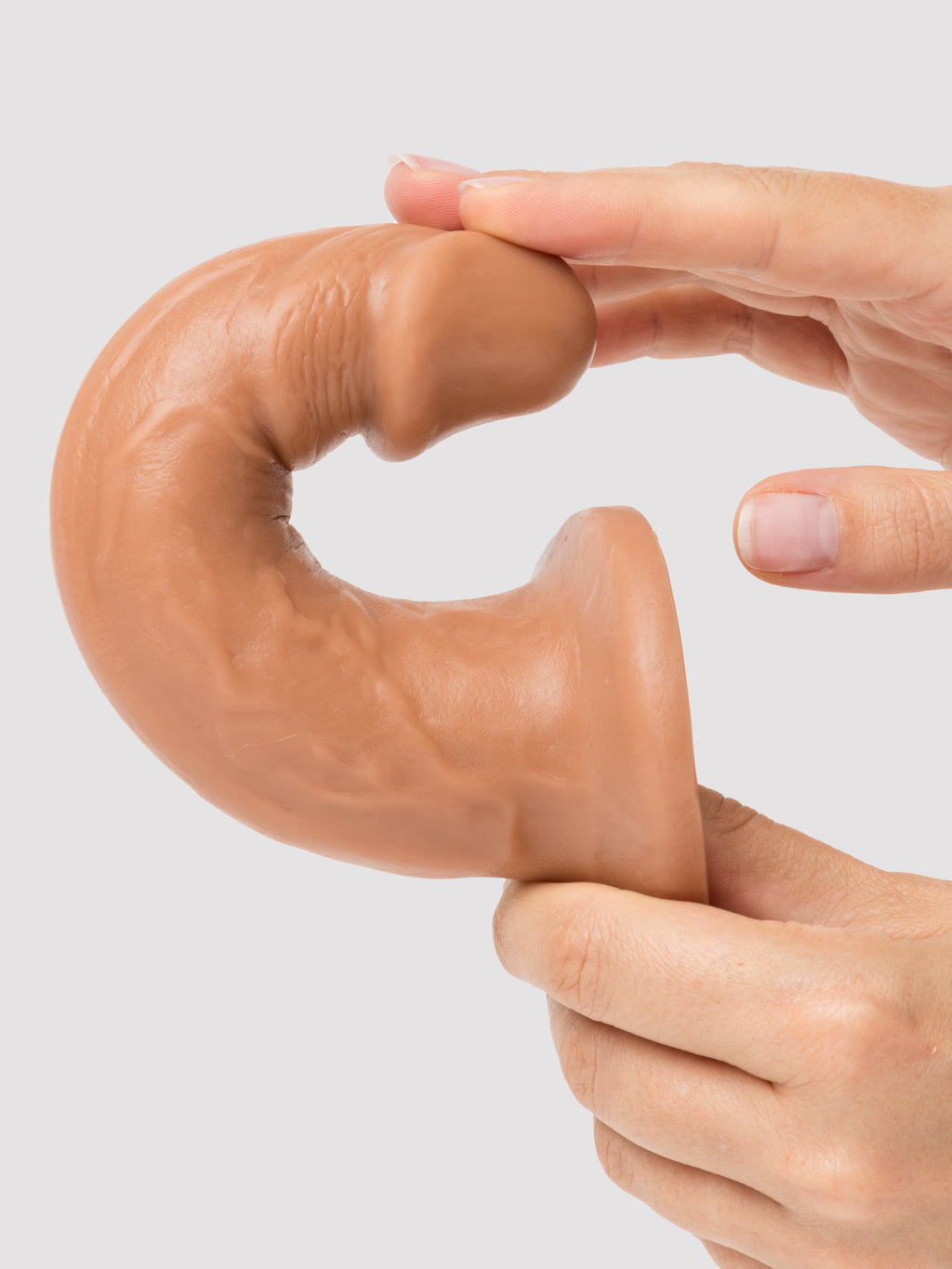 Vixen Mustang VixSkin Realistic Suction Cup Dildo 6.5 Inch, Flesh Tan | Flesh Tan