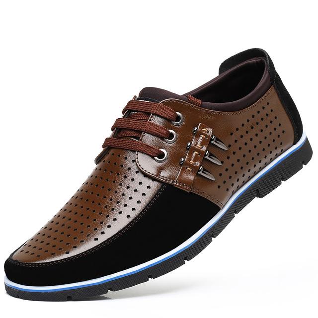Vintage Fashion Men's Leather Shoes