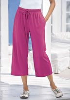 sport knit capri pant
