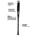 Victus NOX -8 USSSA Baseball Bat: VSBNX8 30" 22 oz.