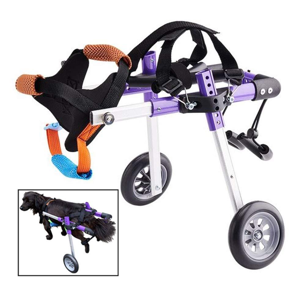 WANXJM Dog Wheelchair Back Limb Rehabilitation Aid, Adjustable Hind Legs Disability Moped, for Aging, Injured, Arthritis Pet