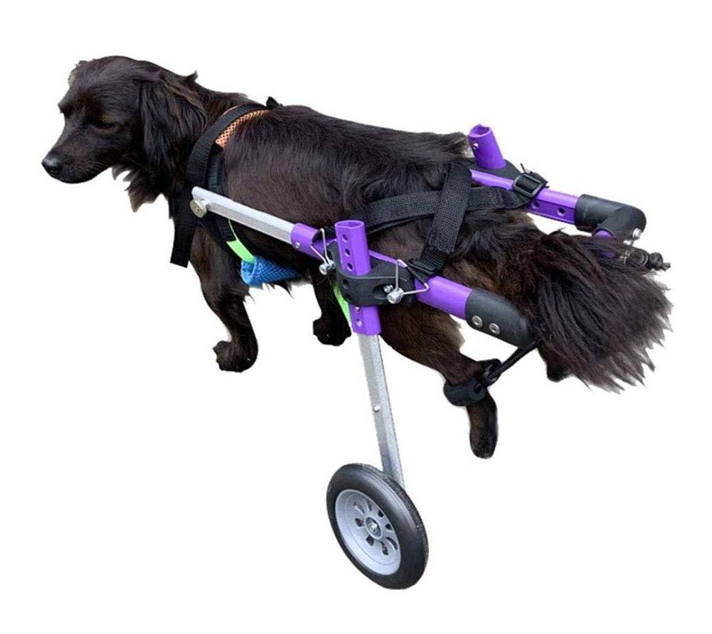 WANXJM Dog Wheelchair Back Limb Rehabilitation Aid, Adjustable Hind Legs Disability Moped, for Aging, Injured, Arthritis Pet