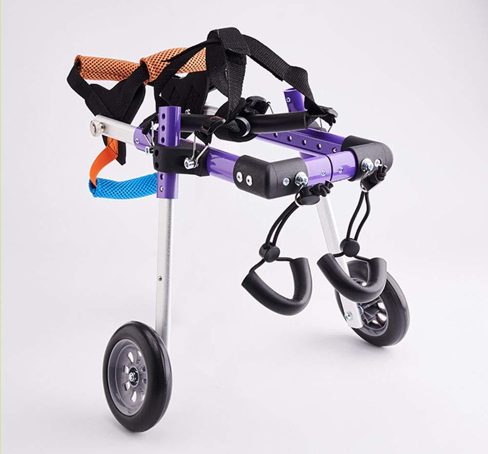 WANXJM Dog Wheelchair Back Limb Rehabilitation Aid, Adjustable Hind Legs Disability Moped, for Aging, Injured, Arthritis Pet