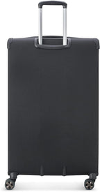 Helium DLX Softside Expandable Luggage with Spinner Wheels, Black, Checked-Large 29 Inch