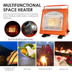 Ipretty Space Heater Portable Gas Heater for Camping Tent Outdoors