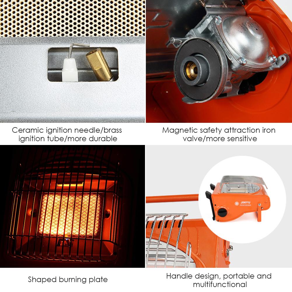Ipretty Space Heater Portable Gas Heater for Camping Tent Outdoors