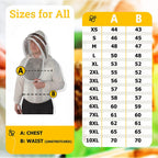 beeattire ventilated bee jacket - 3 layer mesh body comfort - sting less protection with easy access veil ykk zippers beekeeping ventilated jacket beekeeping vail jacket beekeeper costume adult 6xl