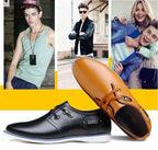 Shoes - Mens Oxford Shoes Soft Genuine Leather Shoes