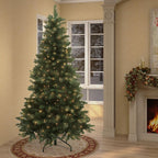 Abble Green Spruce Lighted Artificial Christmas Tree 6FT