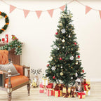 Abble Green Spruce Lighted Artificial Christmas Tree 6FT