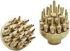 YFQHDD 1Pc 1" 1.5" Brass Adjustable Three-Layer Flower Fountain Spray Head Center Straight Scattering Sprinklers Landscape Fountains (Size : 1 inch)