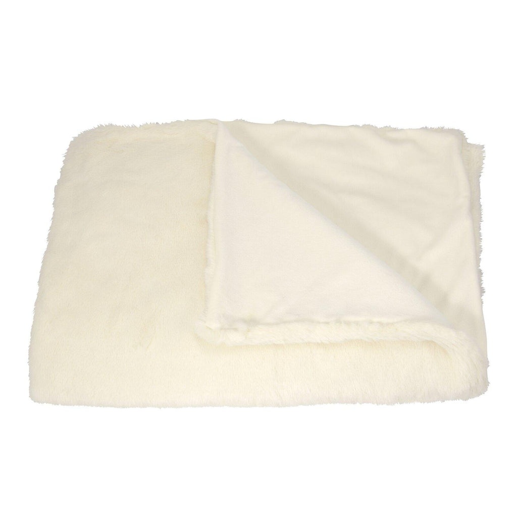 McLoud Faux Fur Throw, Overall: 50'''' W x 70'''' L, Heated: No