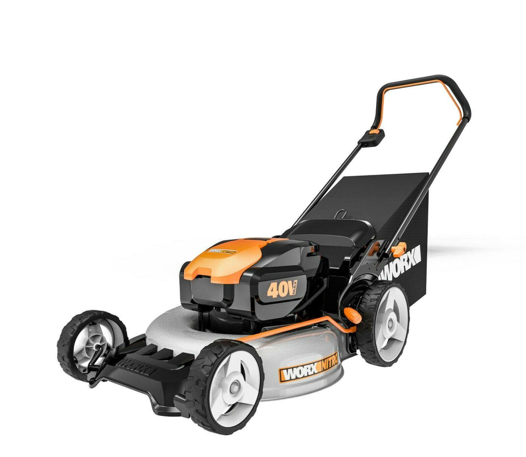 Nitro WG751.3 40V Power Share 20” Brushless Motor with Two 4.0Ah Batteries