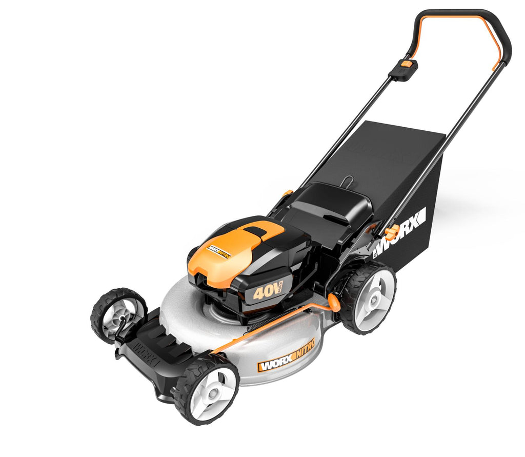Nitro WG751.3 40V Power Share 20” Brushless Motor with Two 4.0Ah Batteries