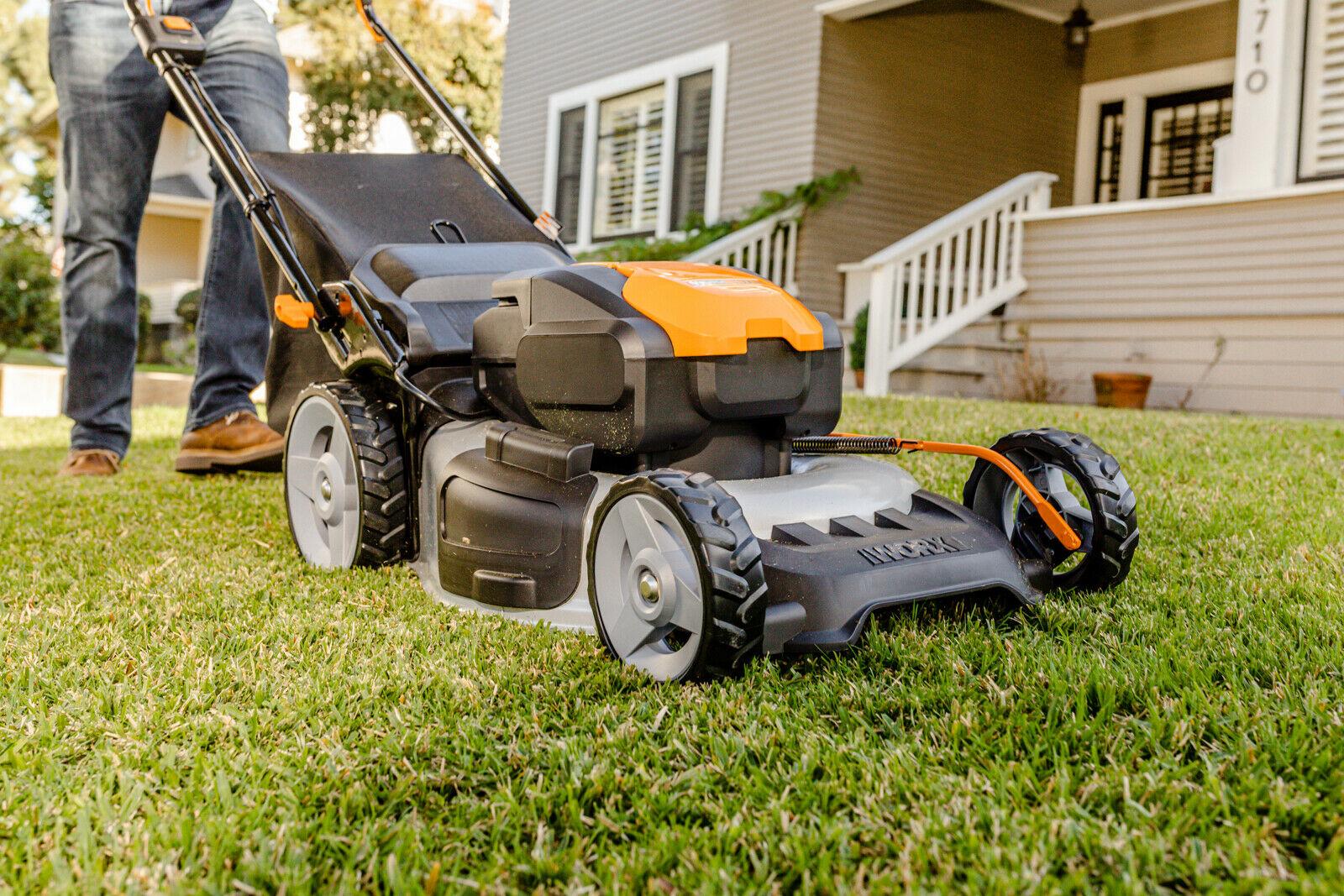 Nitro WG751.3 40V Power Share 20” Brushless Motor with Two 4.0Ah Batteries