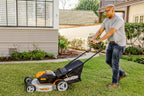 Nitro WG751.3 40V Power Share 20” Brushless Motor with Two 4.0Ah Batteries