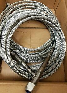 AUTOMOTECH 6140A 2 post lift  ropes cables SET 341 INCH