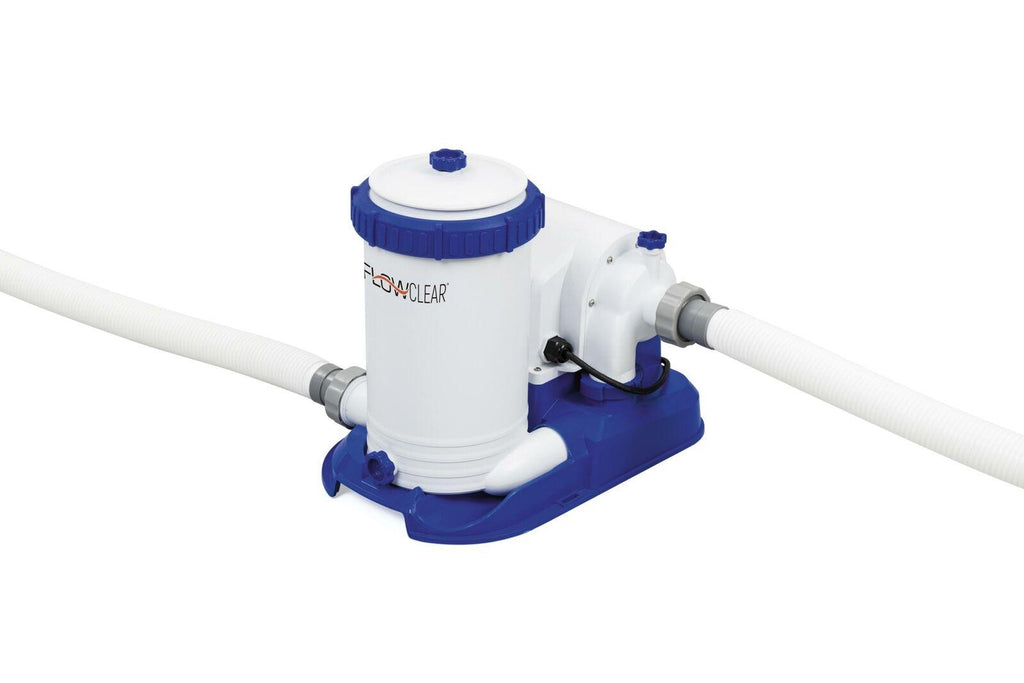 2500 gph above ground swimming pool sand filter pump 58392e w/ filter cartridge