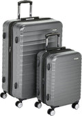 Hardside Spinner Luggage with Built-In TSA Lock - 2-Piece Set (21", 30"), Grey
