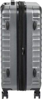Hardside Spinner Luggage with Built-In TSA Lock - 2-Piece Set (21", 30"), Grey