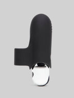 Lovehoney Touch Me Rechargeable Silicone Finger Vibrator, Black