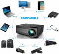 300 9000l lumens wifi 4k hd 1080p home theater projector hdmi for pc ps4 tv
