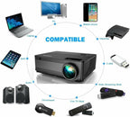 300 9000l lumens wifi 4k hd 1080p home theater projector hdmi for pc ps4 tv