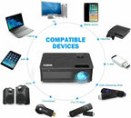 300 9000l lumens wifi 4k hd 1080p home theater projector hdmi for pc ps4 tv