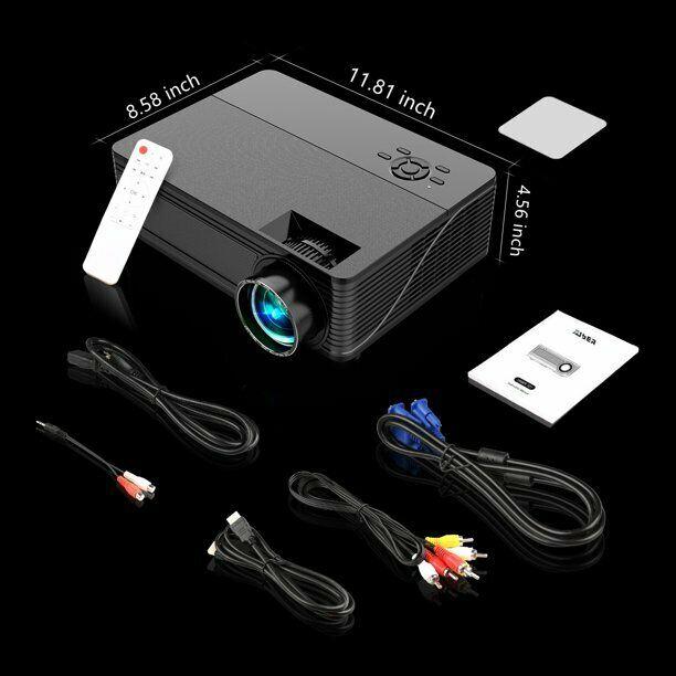 300 9000l lumens wifi 4k hd 1080p home theater projector hdmi for pc ps4 tv