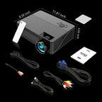300 9000l lumens wifi 4k hd 1080p home theater projector hdmi for pc ps4 tv