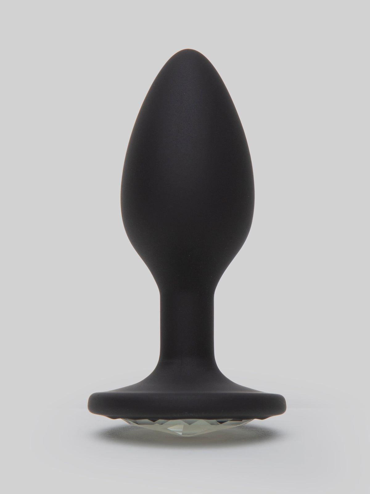 Lovehoney Jewelled Silicone Butt Plug 3 Inch , Black